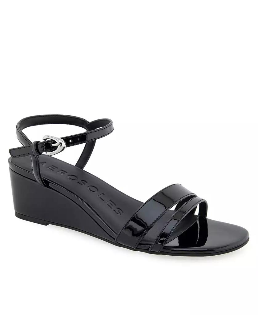 Aerosoles Women's Witt Round Toe Wedge Sandals
