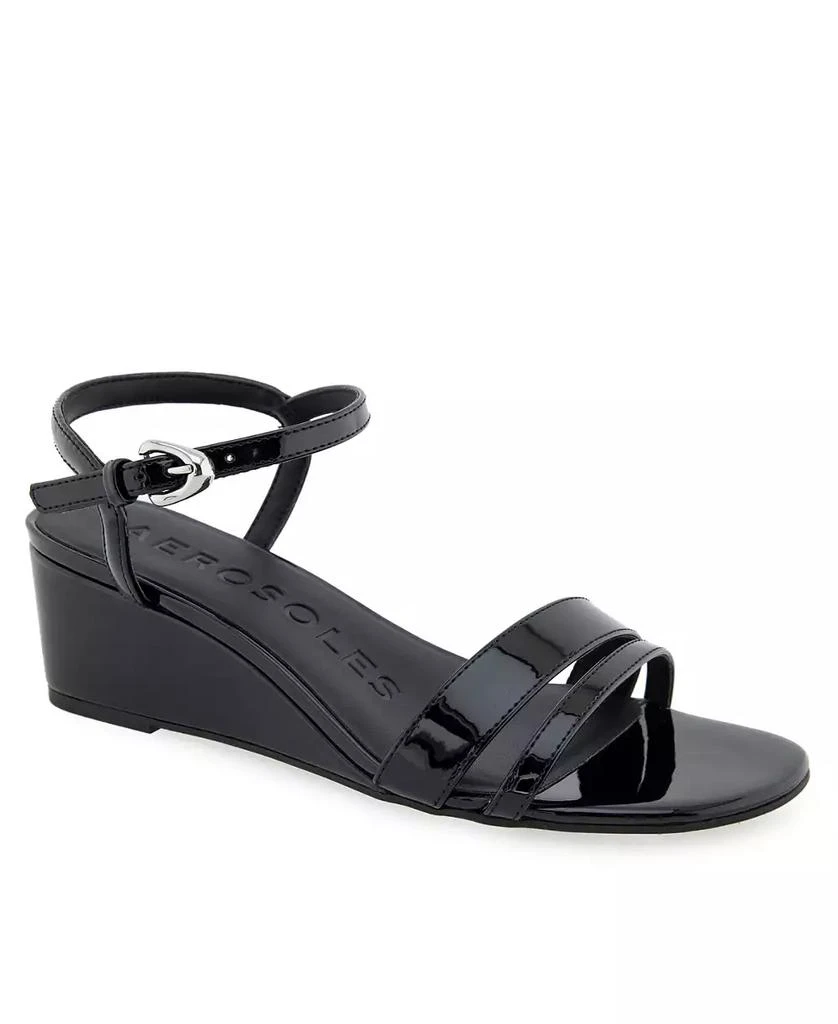 Aerosoles Women's Witt Round Toe Wedge Sandals 1
