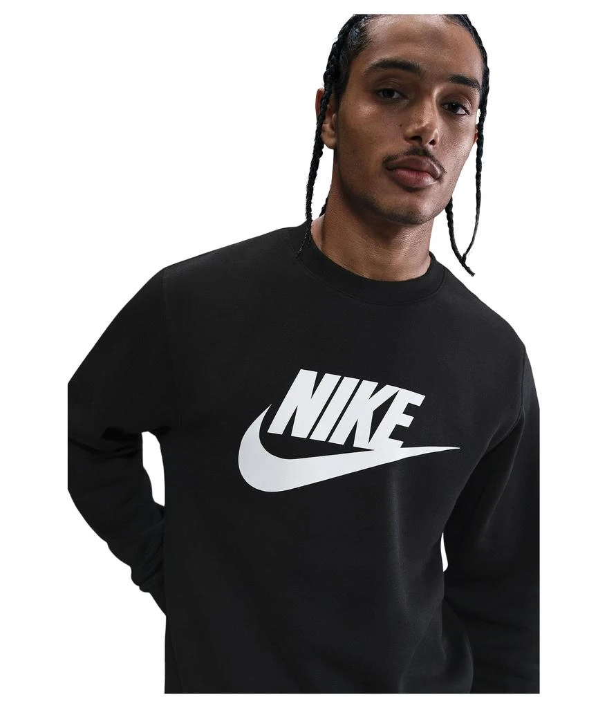 NIKE Club Brushed Fleece Crew 3