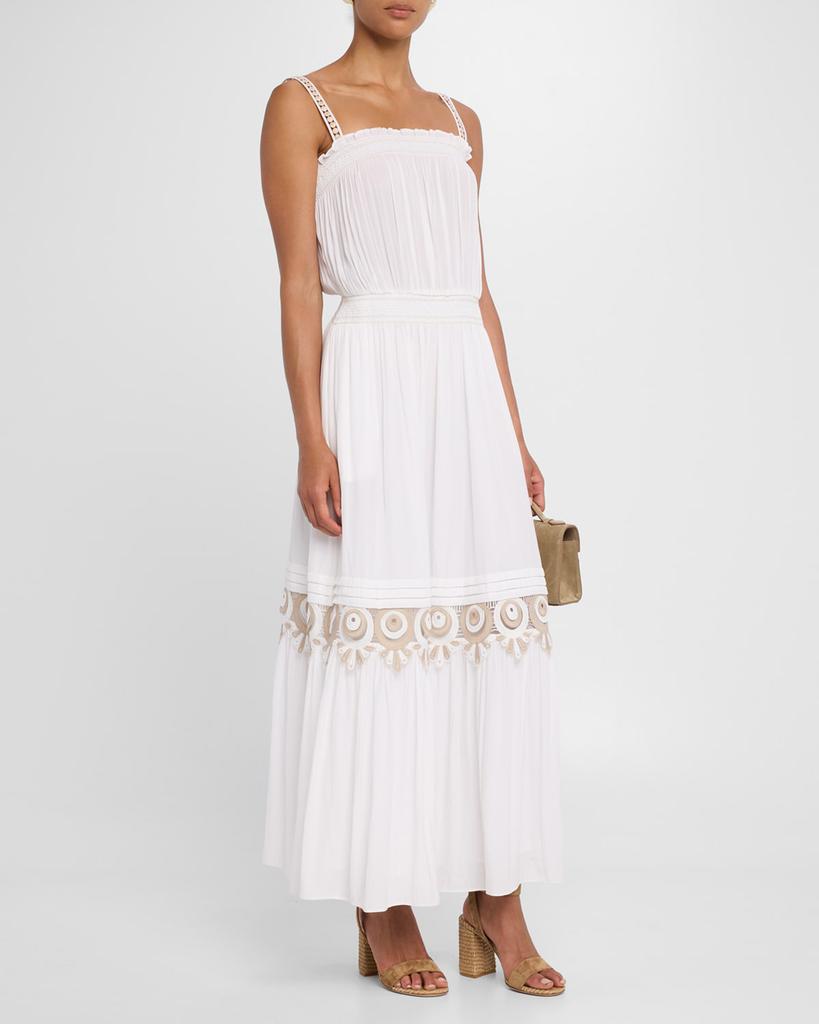 Ramy Brook Catalina Pleated Maxi Dress