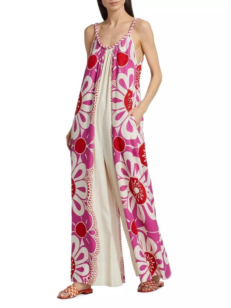Farm Rio Maia Floral Shift Jumpsuit 2