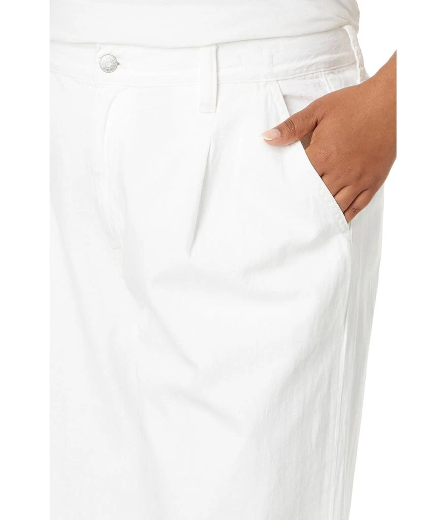Madewell The Harlow Wide-Leg Jean in Tile White: Airy Denim Edition 3