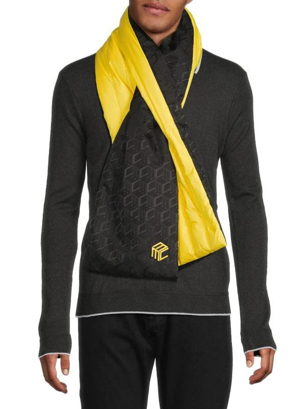 MCM Logo Two Tone Scarf 1