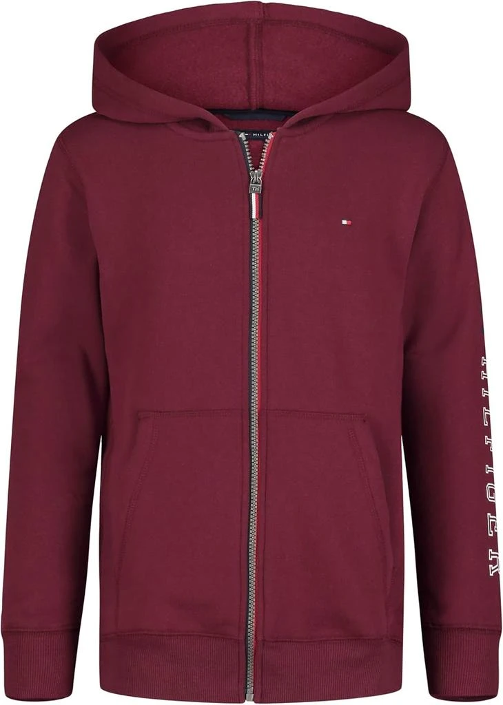 Tommy Hilfiger Tommy Hilfiger Boys' Long Sleeve Fleece Full Zip Hoodie With Front Pockets