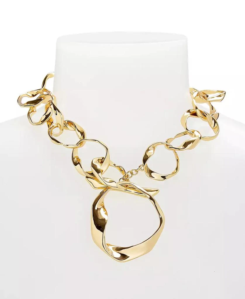 Robert Lee Morris Sculpted Link Collar Necklace 4