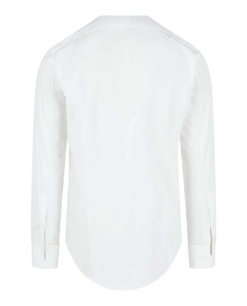 Alexander McQueen Collarless Tuxedo Shirt 2