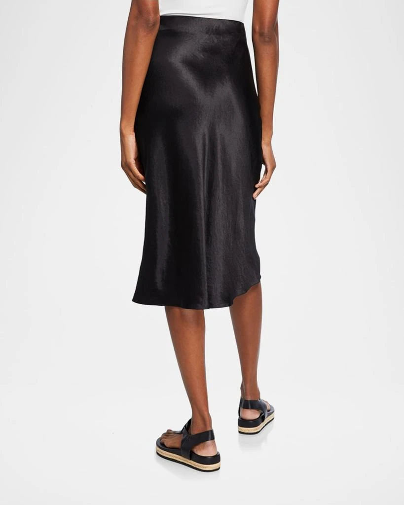 Vince Satin Slip Midi Skirt 3