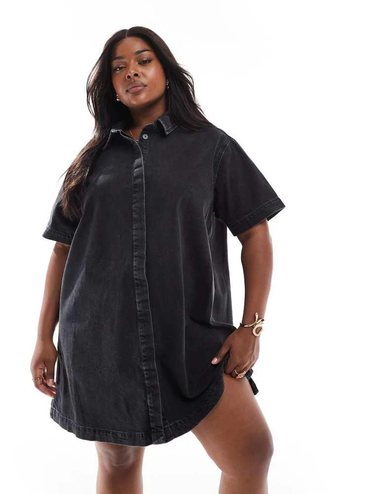 white christmas dresses The Denim Shirtdress