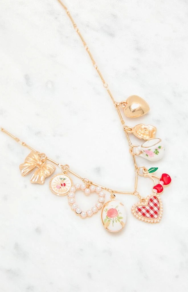 LA Hearts Naomi Charm Necklace 2