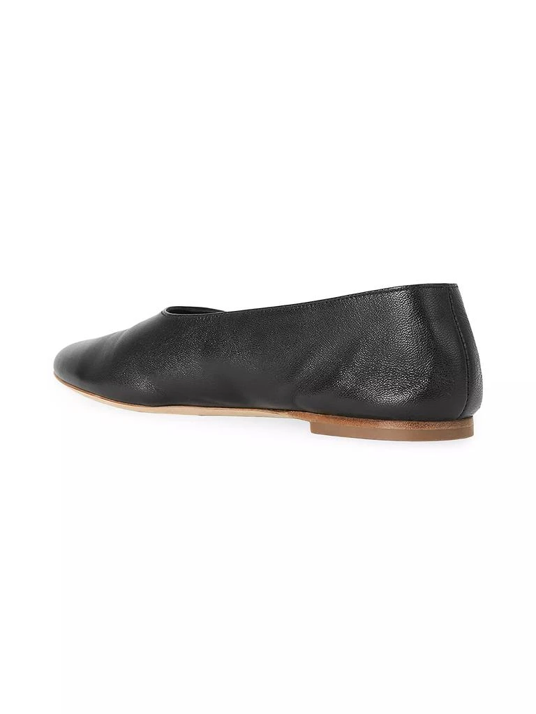 Staud Alba Leather Ballet Flats 4