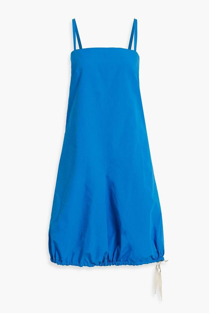 Proenza Schouler Emilia crinkled cotton-blend poplin dress 1