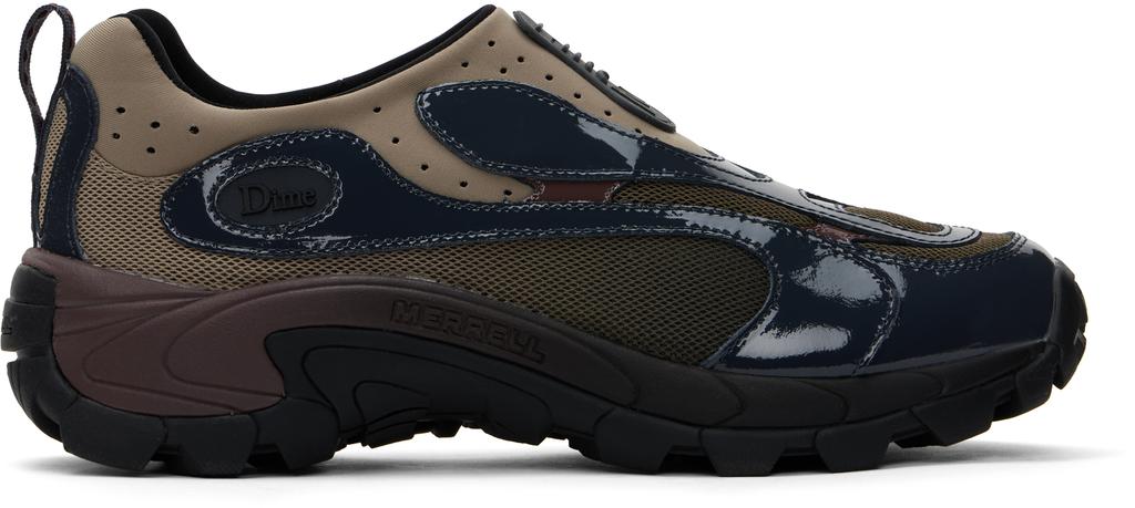 Dime Tan & Navy Merrell 1TRL Edition Moc Speed Streak Sneakers