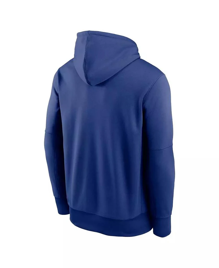 NIKE Men's Royal New York Giants Icon Performance Pullover Hoodie 3