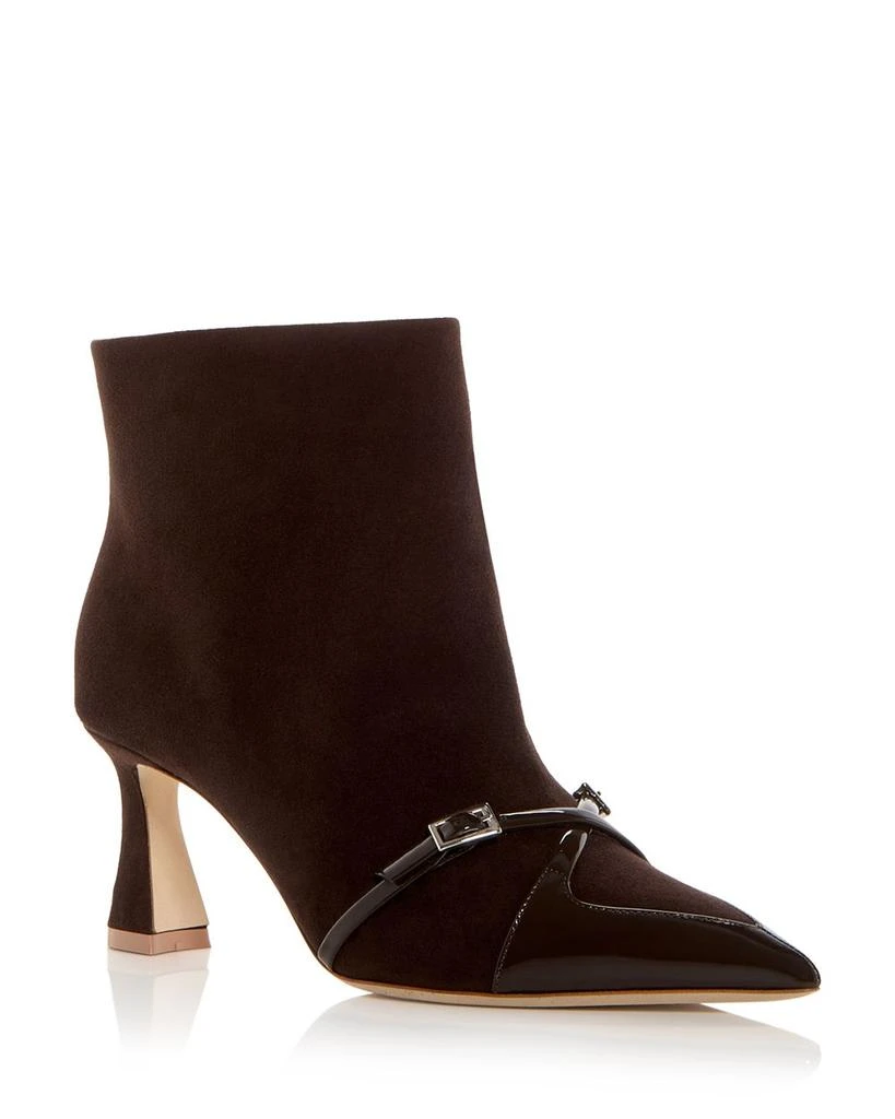 Malone Souliers Women's Denise Pointed Toe Booties 1
