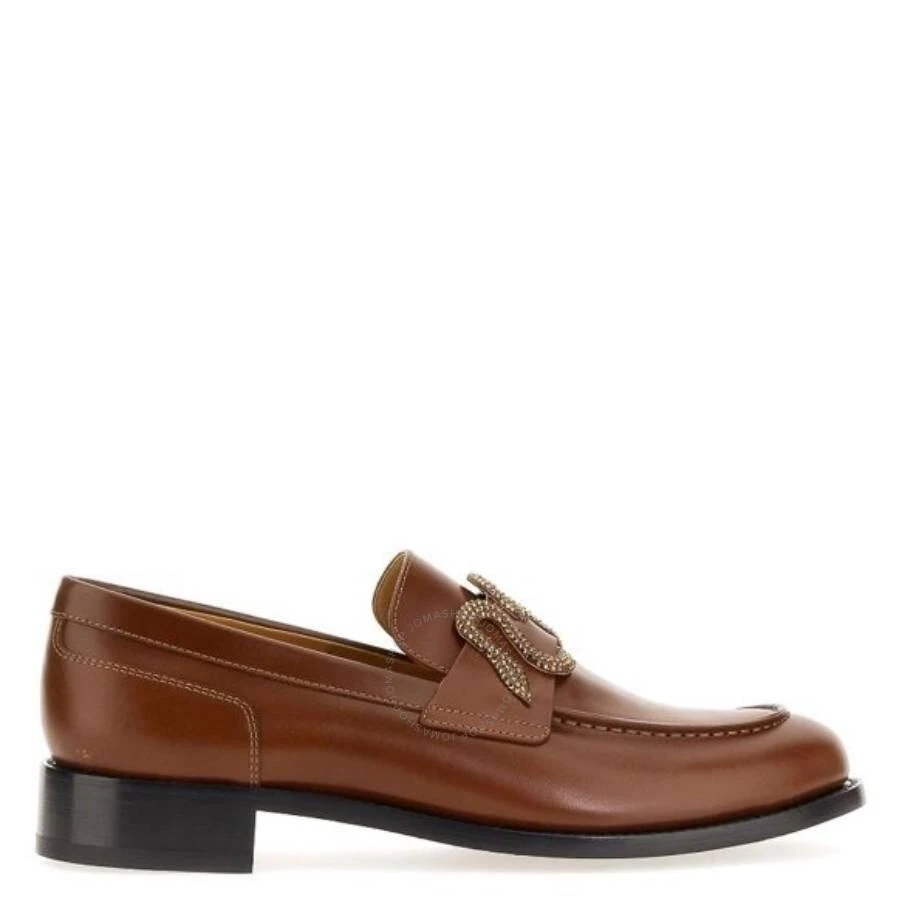 Rene Caovilla Morgana Leather Loafers 1