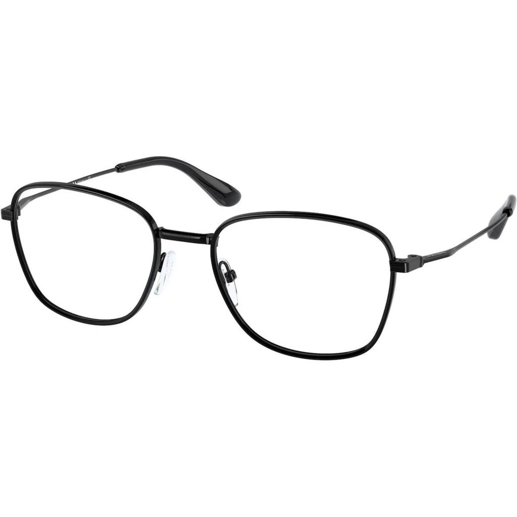 Prada Prada Men's Eyeglasses - Black Square Full-Rim Metal Frame | PRADA 0PR 64WV 1AB1O150 1