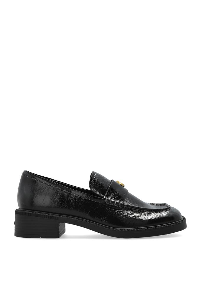 靴 COACH   ALINA LEATHER BALLET Coach Alina Women's Leather Ballet Shoes Black, Size US 7 B