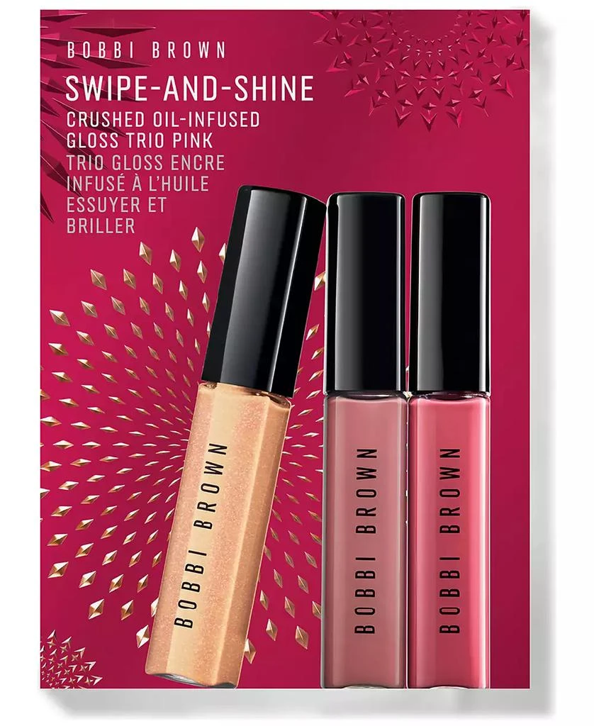 Bobbi Brown 3-Pc. Swipe-And-Shine Crushed Oil-Infused Lip Gloss Gift Set 4