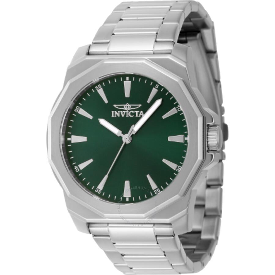 Invicta Speedway Quartz Green Dial Men's Watch 46833