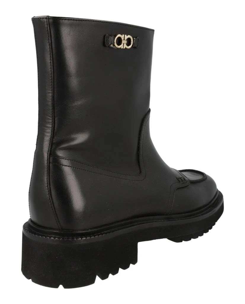 Salvatore Ferragamo Oreste Leather Bootie 3