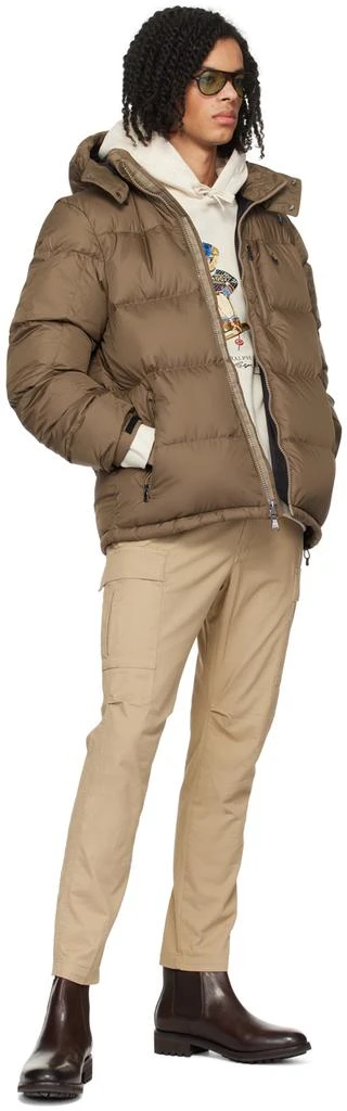 Polo Ralph Lauren Brown Quilted Down Jacket 4