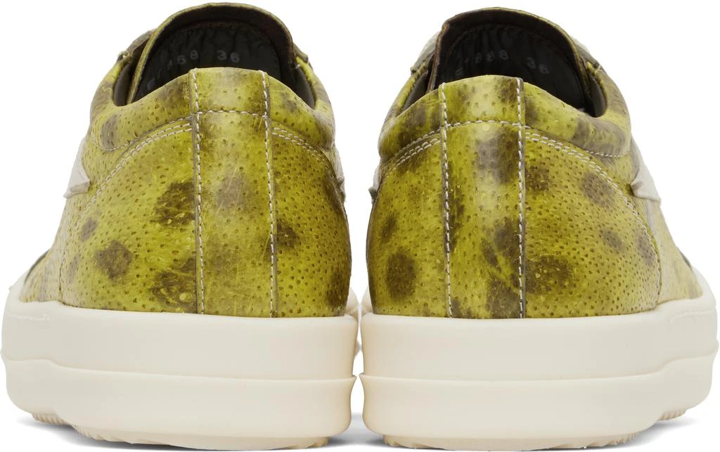 Rick Owens Yellow Hollywood Vintage Sneaks Sneakers 2
