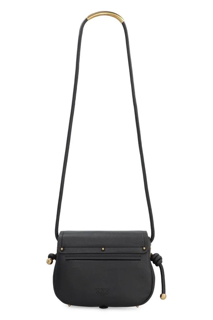 PINKO MINI SADDLE BAG LEATHER CROSSBODY BAG 3