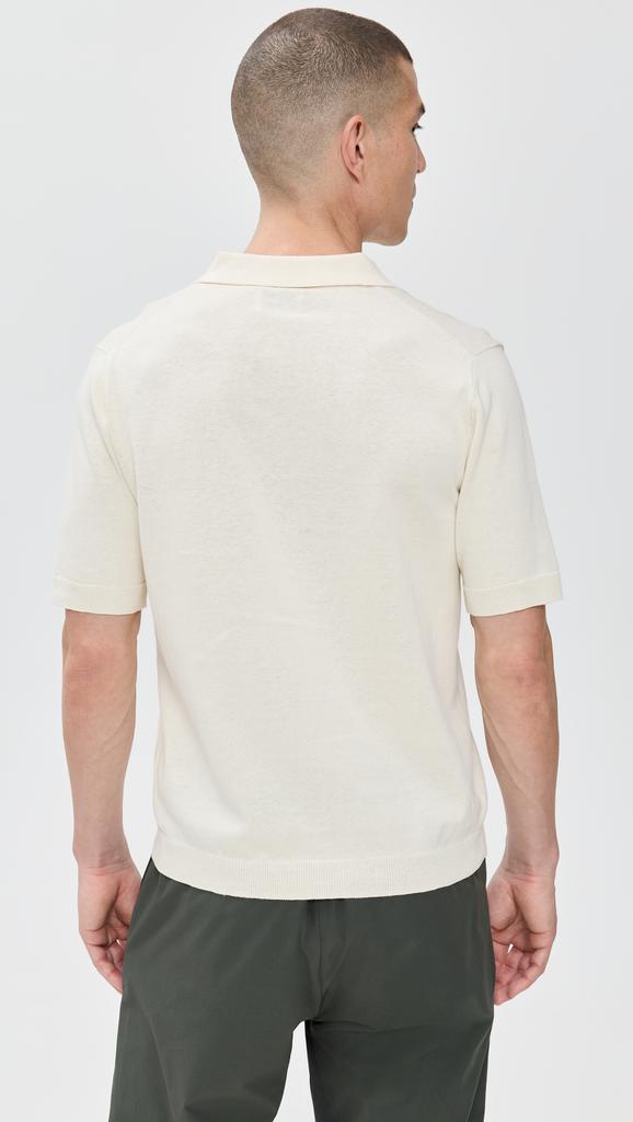 Norse Projects Leif Cotton Linen Polo