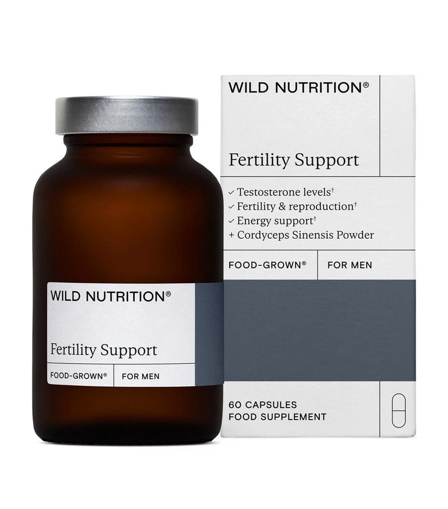 Wild Nutrition Bespoke Man Food-Grown Fertility (60 Capsules) 1