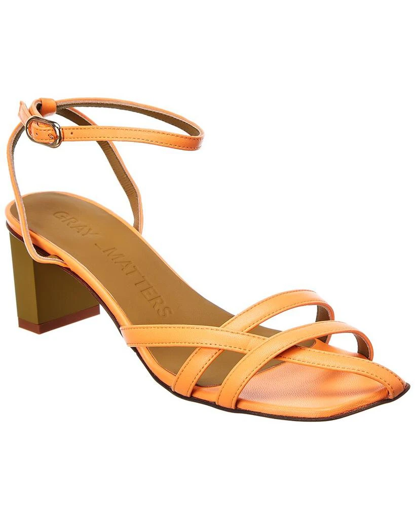 Gray Matters Mia Leather Sandal 1