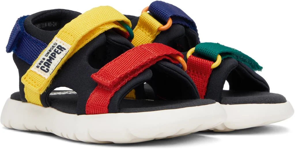 BOBO CHOSES Baby Multicolor Camper Edition ORUGA FW Color Block Sandals 4