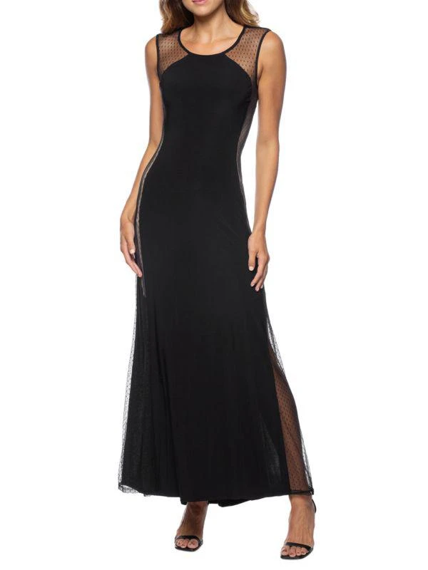 Swiss Dot Fit & Flare Gown On Sale Now with Up to 53% Off | Discover Exclusive Deals & Savings at BeyondStyle Authentic MARINA women's apparel|column gown|dresses|fit & flare|women's|Women's with Swiss Dot Fit & Flare Gown On Sale Now with Up to 53% Off | Discover Exclusive Deals & Savings at BeyondStyle Authentic MARINA women's apparel|column gown|dresses|fit & flare|women's|Women's with