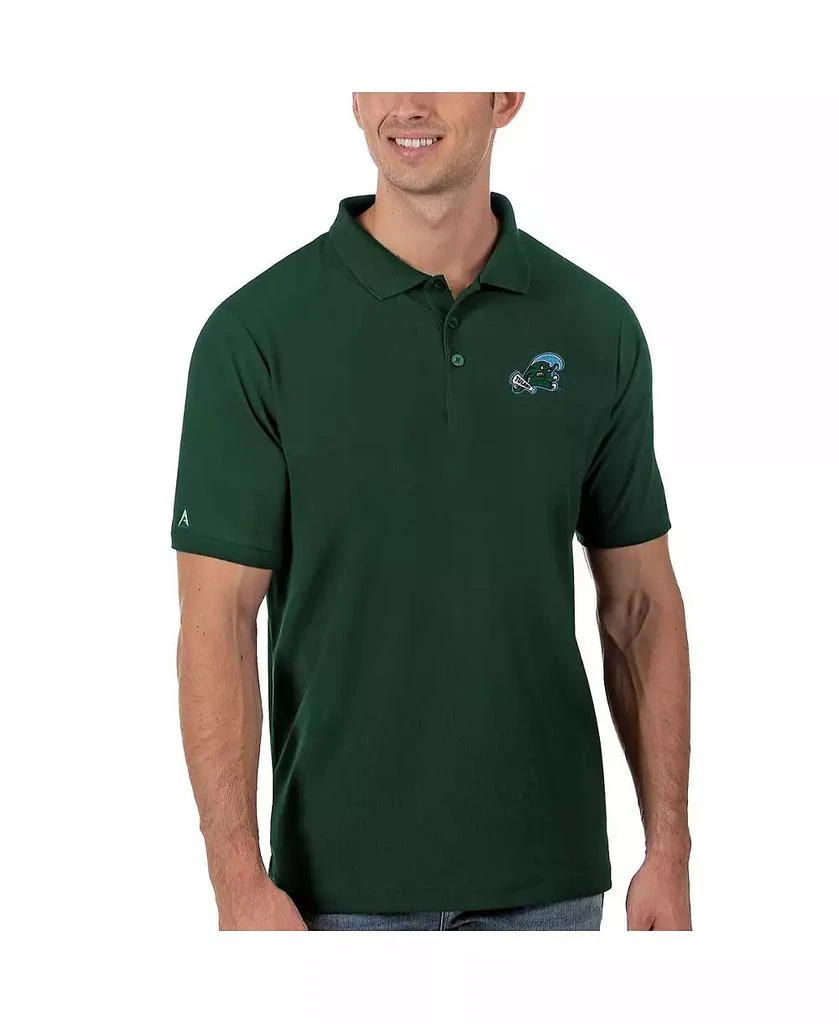 Antigua Men's Green Tulane Green Wave Legacy Pique Polo Shirt 1