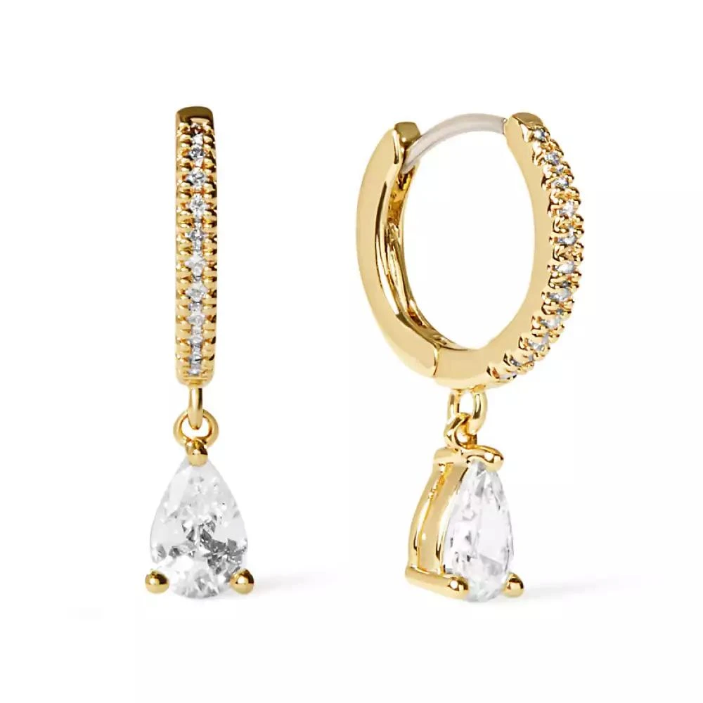 Ana Luisa Delicate Huggie Hoops - Elise