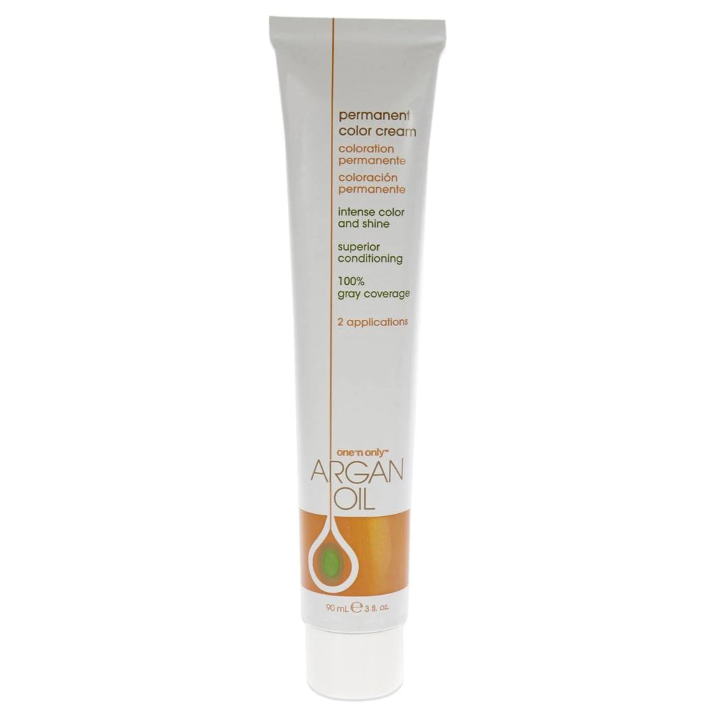One n Only Argan Oil Permanent Color Cream - 4R Medium Red Brown by  for Unisex - 3 oz Hair Color 2