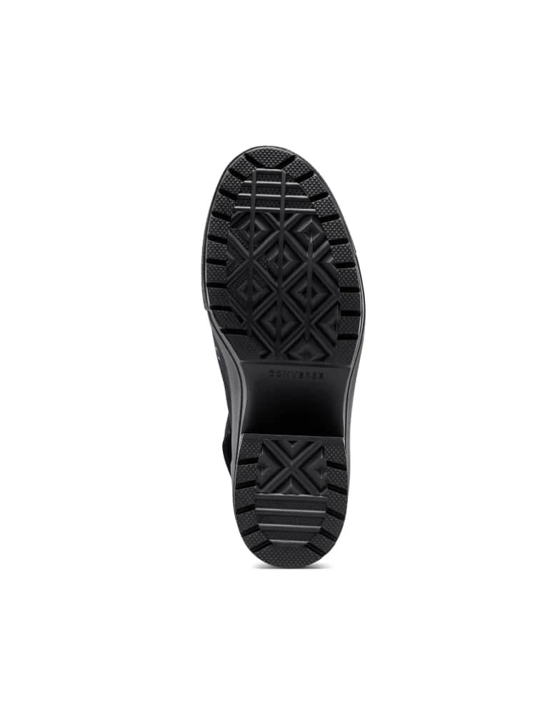 Converse Converse Chuck 70 de luxe heel sandal platform in black/white/black 3