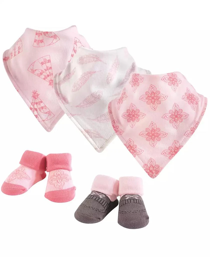 Yoga Sprout Cotton Bibs and Socks