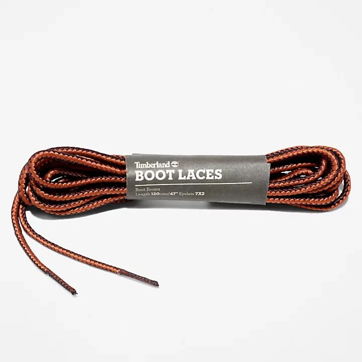 Timberland 47" Replacement Boot Laces in Dark Brown 1