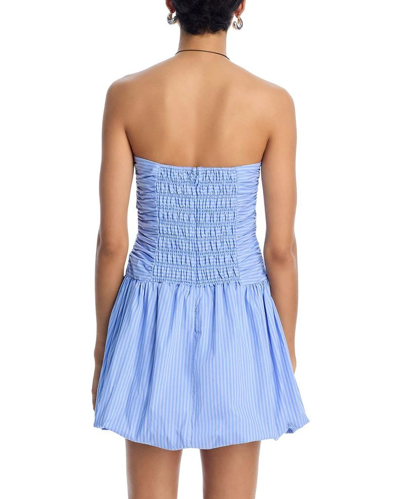 Steve Madden Gigi Bubble Hem Poplin Mini Dress 4