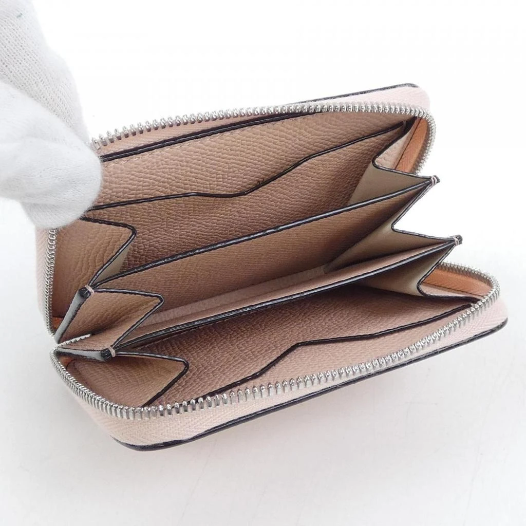 VALEXTRA Zip Around Card Folder Soft Calfskin Card Case 5