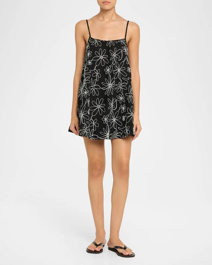 Solid & Striped The Lindsay Floral Mini Dress 2