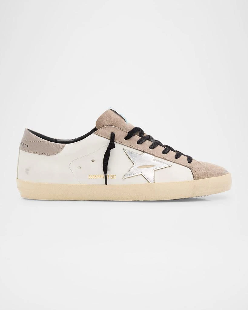 Golden Goose Men's Super-Star Leather and Suede Low-Top Sneakers 1
