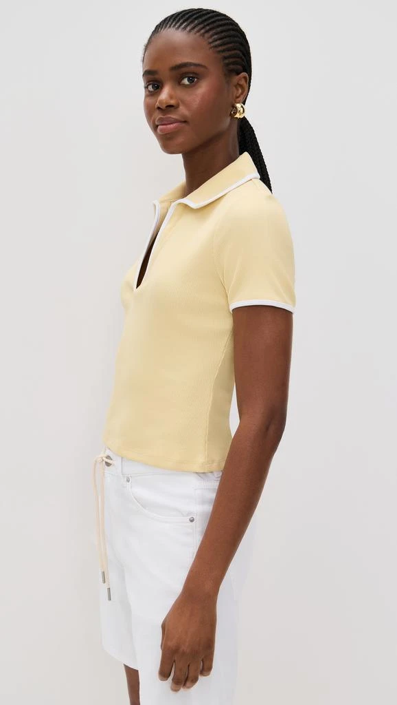 VERONICA BEARD Kearney Tee with Contrast Piping 3
