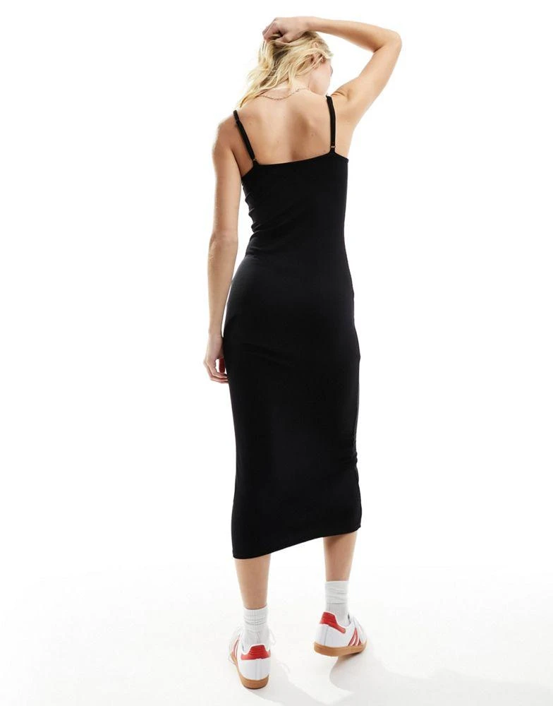 Cotton:On Cotton On staple slip jersey maxi dress in black 3