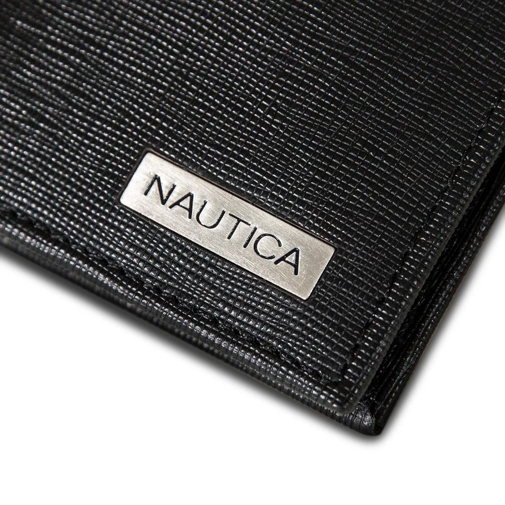 Nautica Mens Leather Bifold Wallet 2