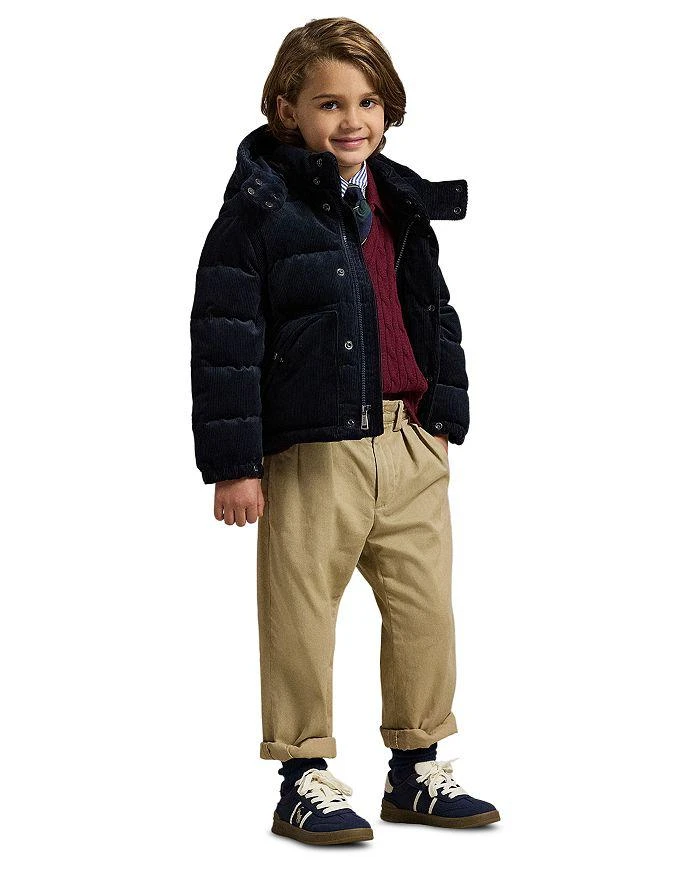 Ralph Lauren Boys' Convertible Corduroy Down Jacket - Little Kid 3