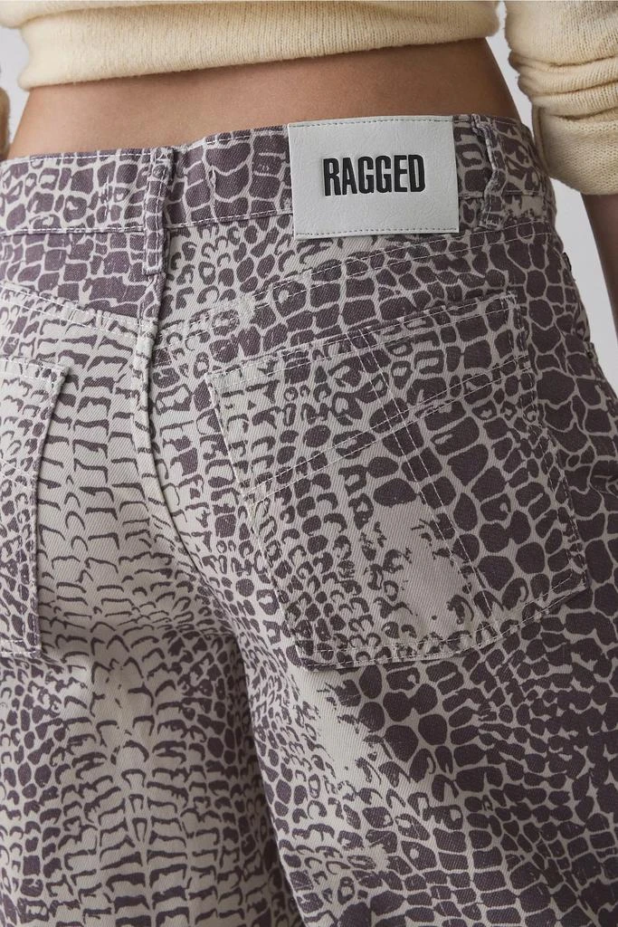 The Ragged Priest The Ragged Priest Bite Printed Wide-Leg Jean 5