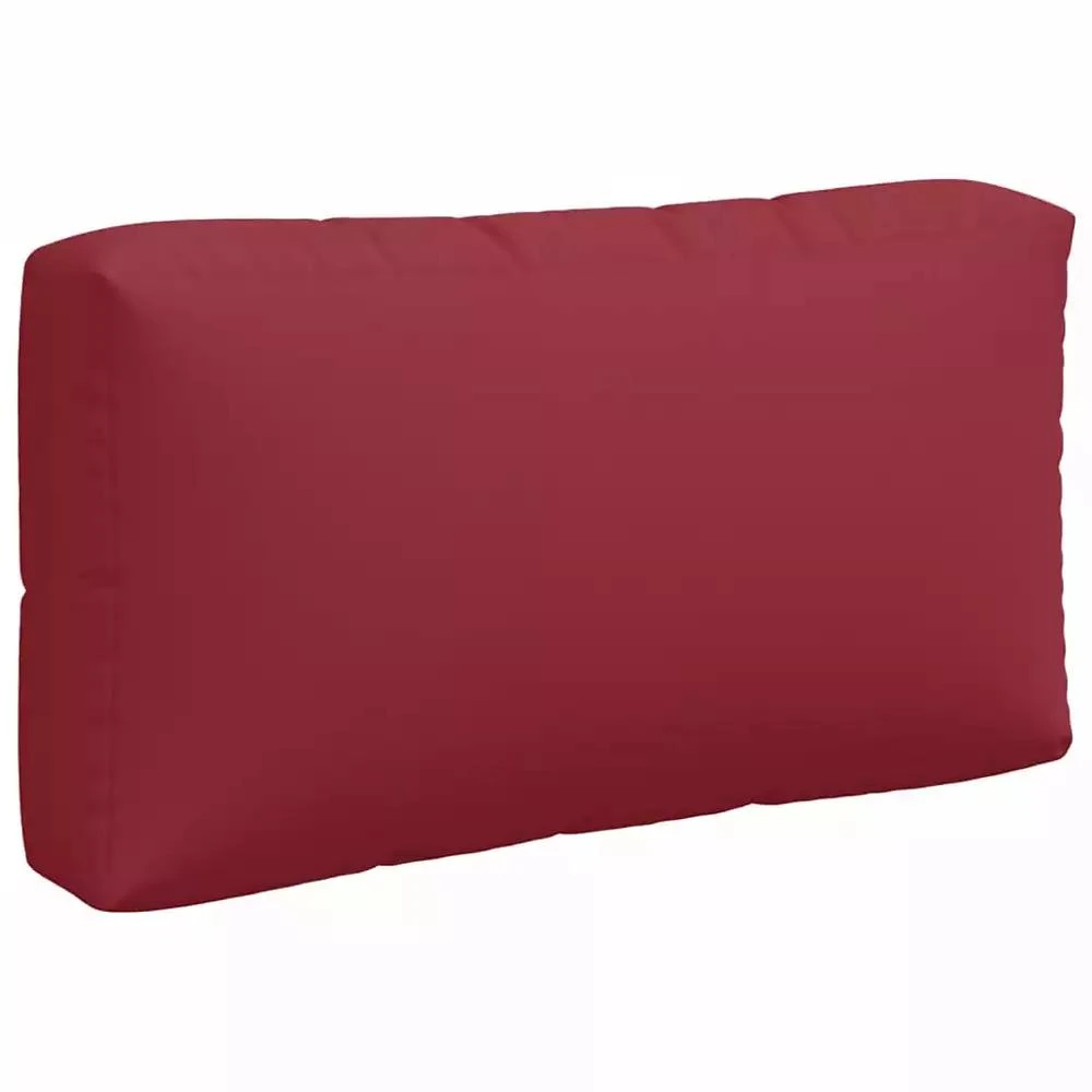 vidaXL Pallet Cushion Set of 3 Red 100% polyester Regular 6