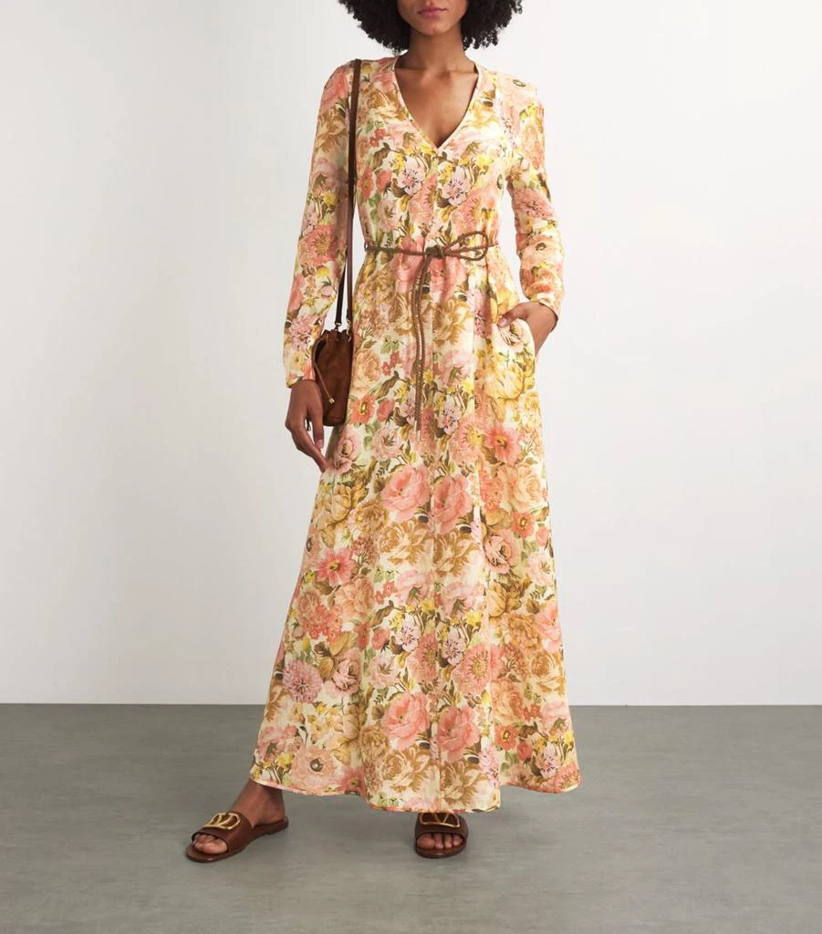 short linen summer dresses Elegant short sleeves summer linen dresses 4840 – Xiaolizi main image 1