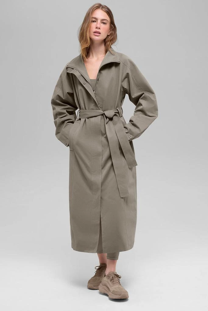 Alo Journey Trench Coat - Light Cocoa 2